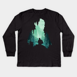 Ellie The Last of Us Kids Long Sleeve T-Shirt